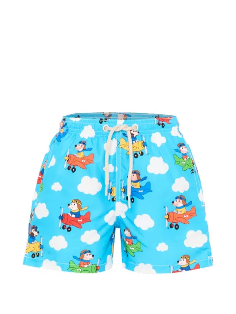 MC2 Saint Barth Kids shorts de playa Jean Lightning