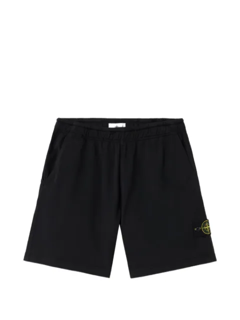 Stone Island logo patch shorts