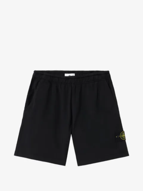 Stone Island шорты с нашивкой-логотипом