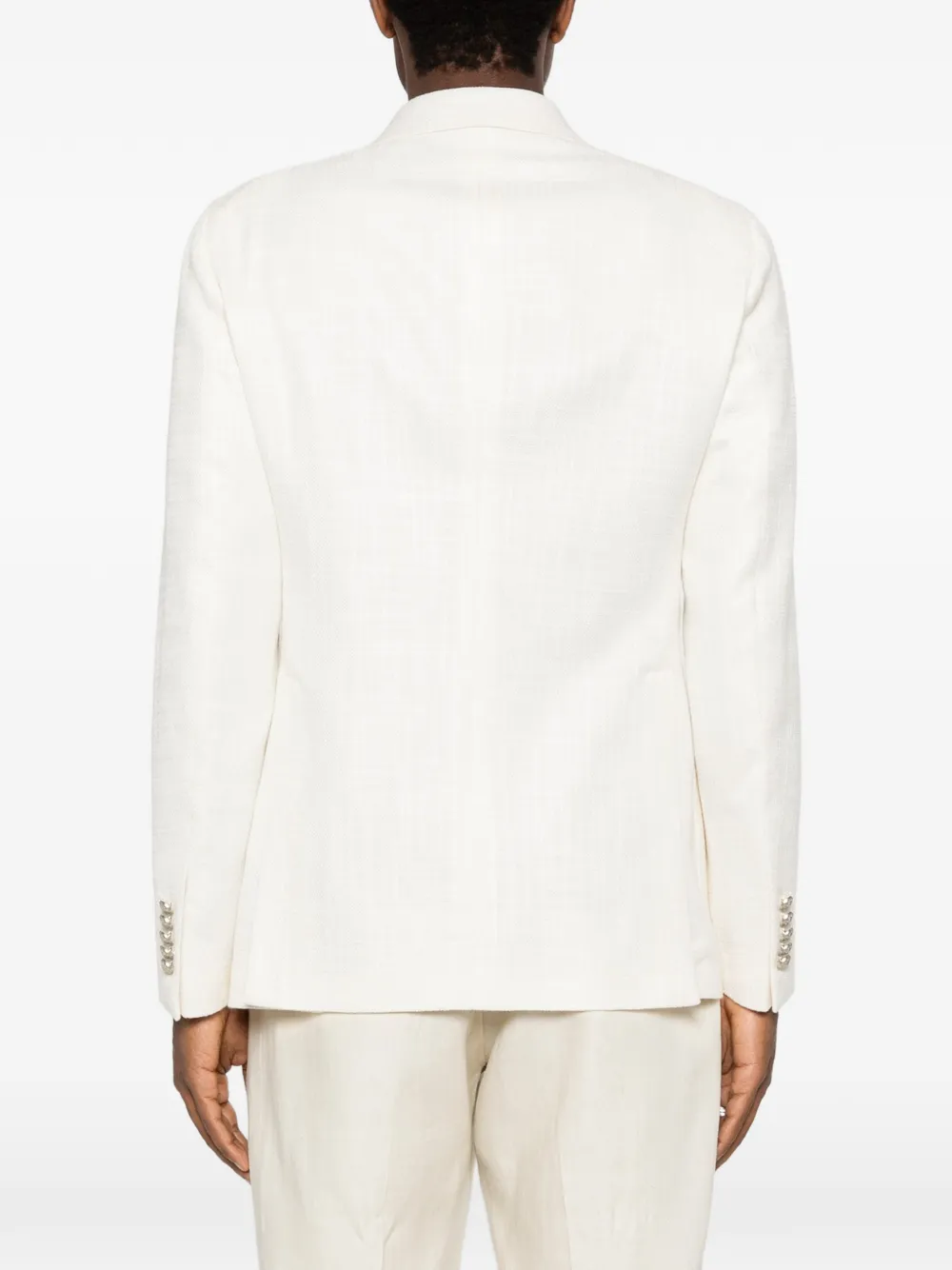 Tagliatore Blazer met dubbele rij knopen Beige