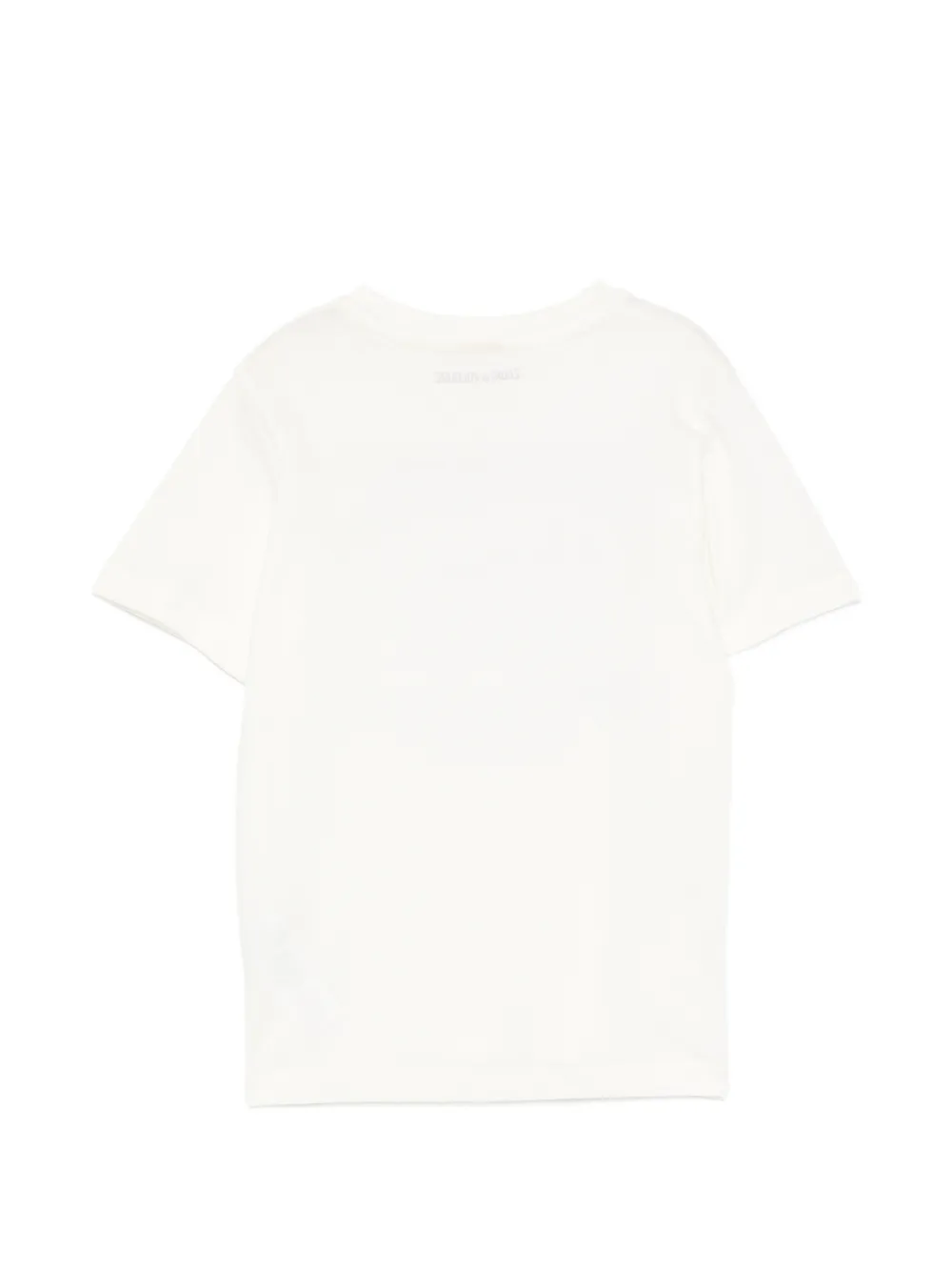 Zadig & Voltaire Kids T-shirt met logoprint Wit
