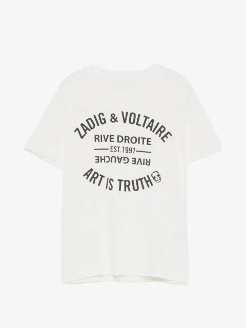 Zadig & Voltaire Kids logo-print T-shirt