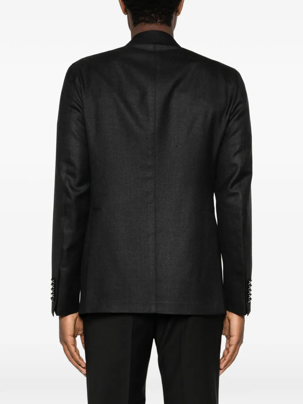 Tagliatore Blazer met dubbele rij knopen en puntige revers Blauw