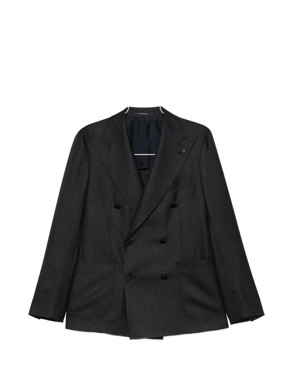 Tagliatore double-breasted peak-lapels blazer - Blau
