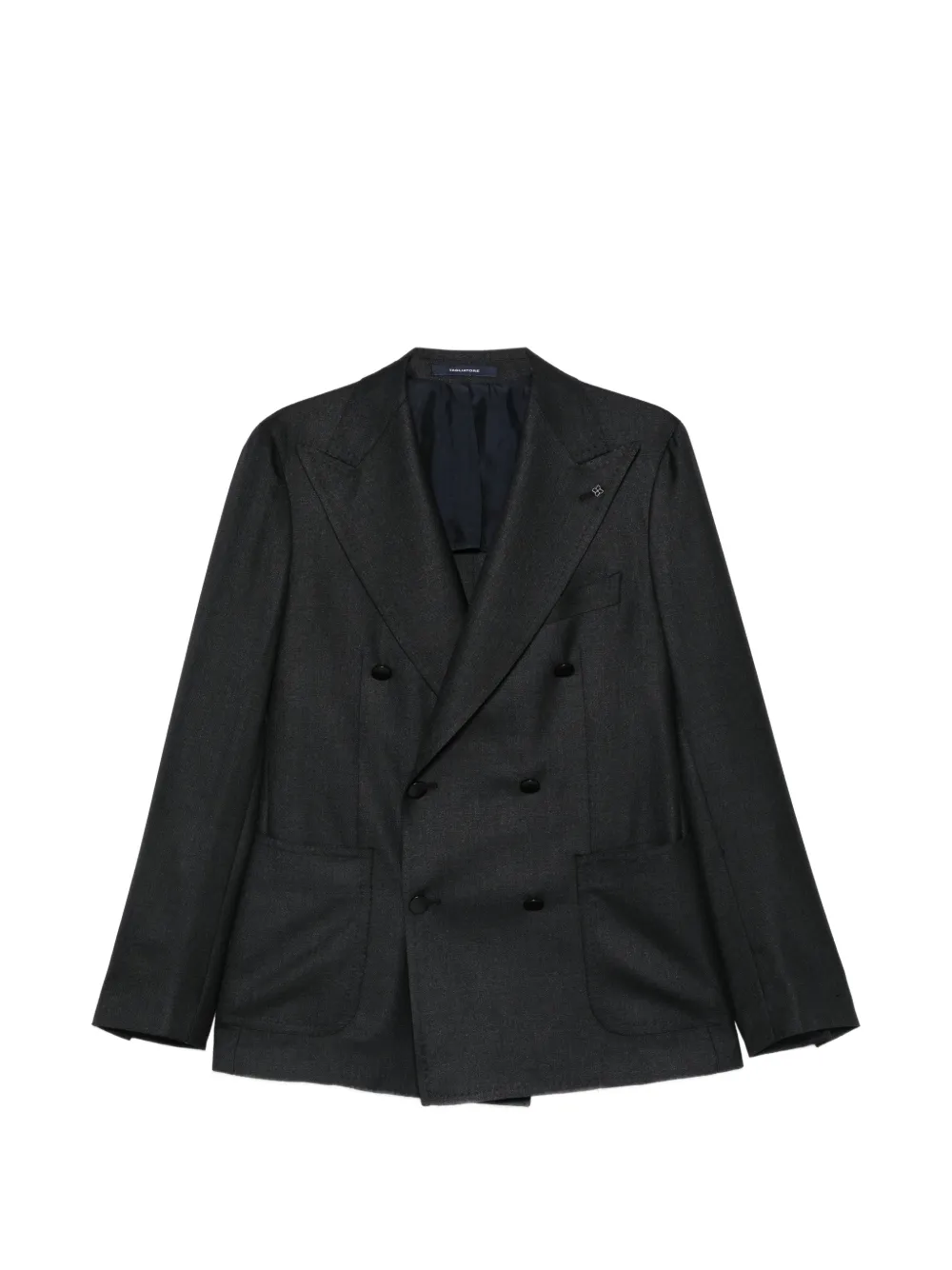 Tagliatore double-breasted peak-lapels blazer - Blu