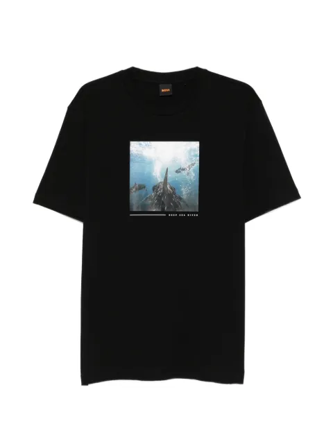 BOSS graphic-print T-shirt