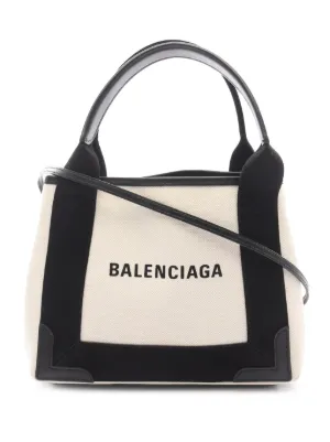 Balenciaga Pre-Owned Cities Jumbo プリント キャンバス ラージ 