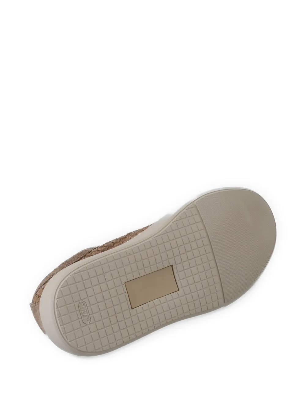 CALCE Geweven sneakers Bruin