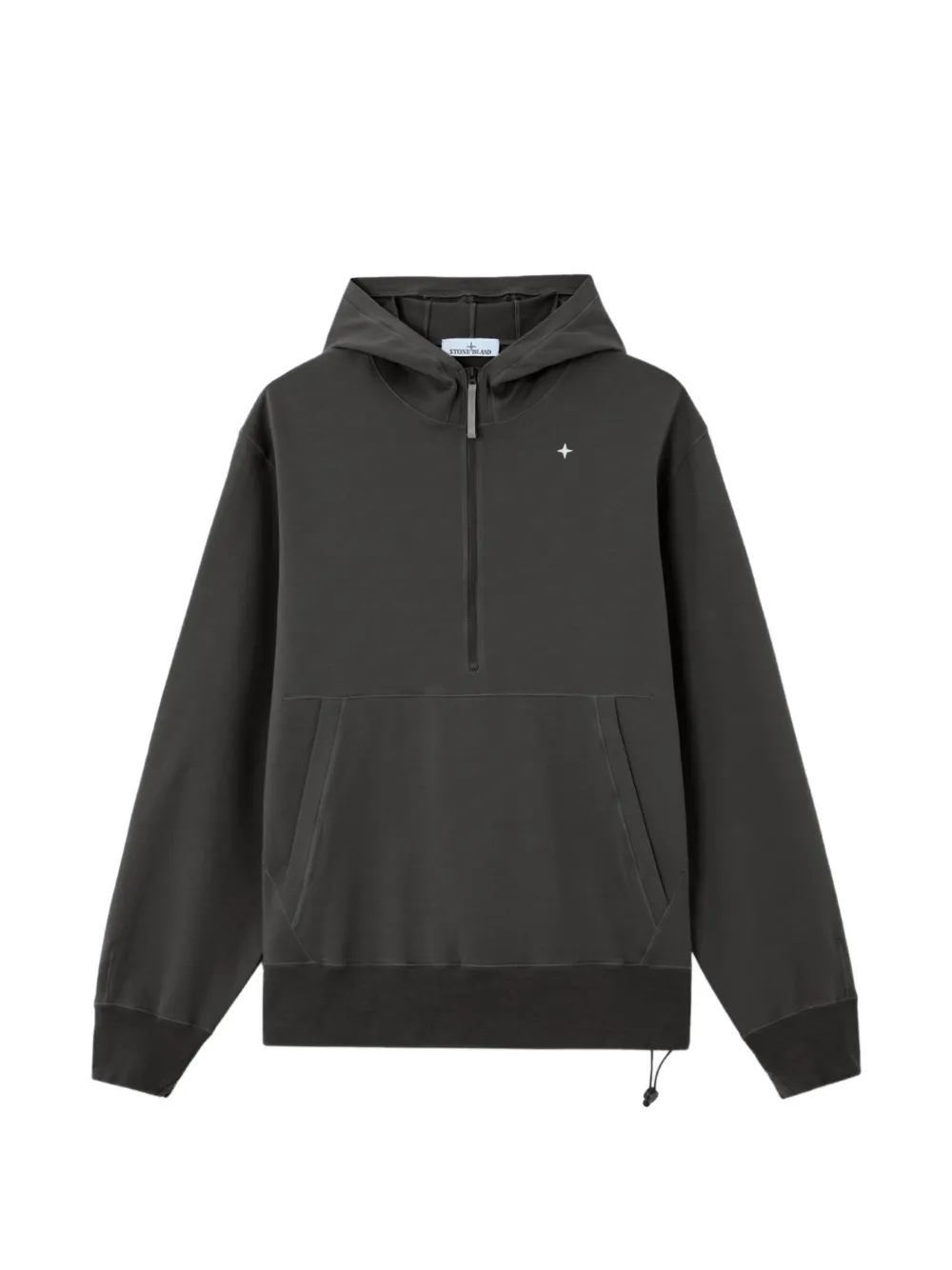 Stone Island zipped hoodie - Grigio
