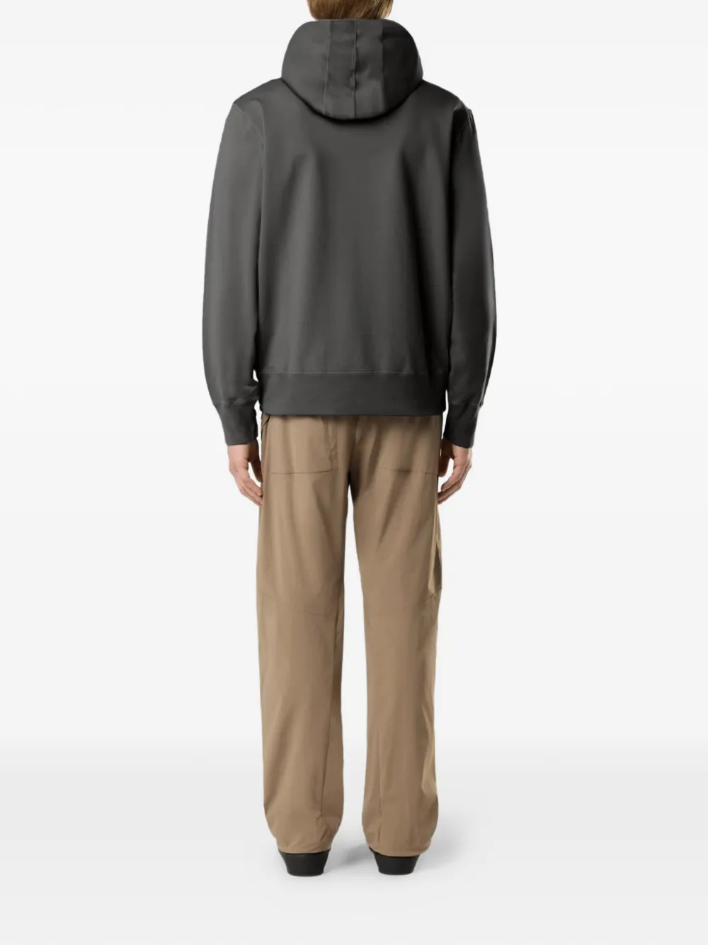 Stone Island 6100037 S.I. Stellina stretch-katoenen fleece sweater Grijs
