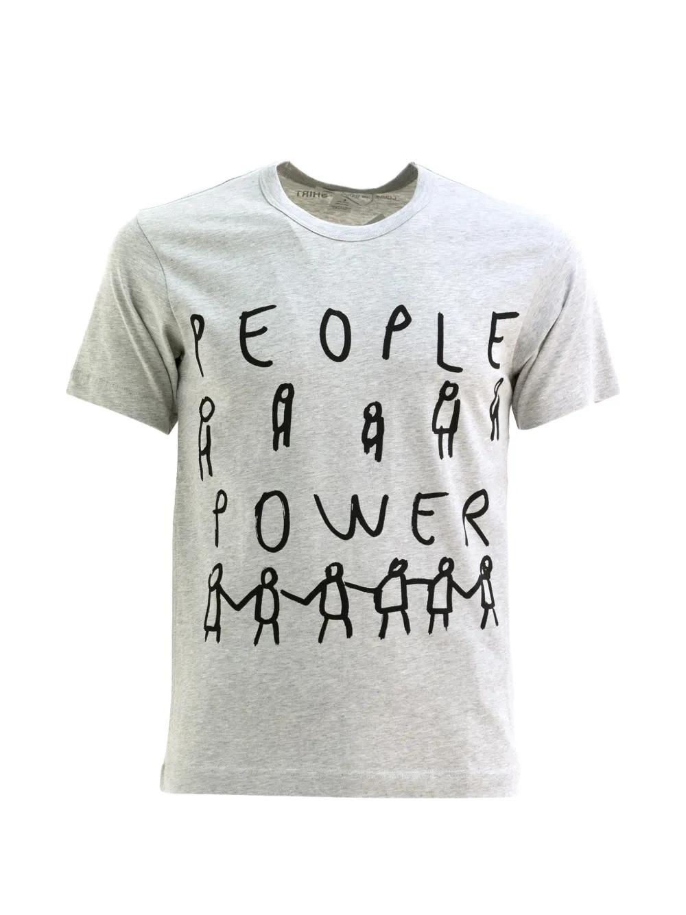 Comme Des Garçons Shirt People Power T-Shirt - Grau