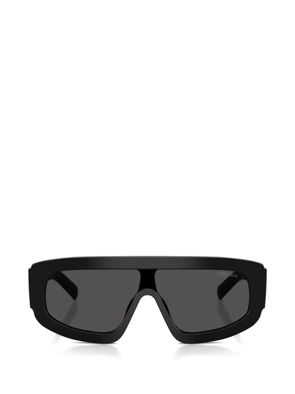 Prada Eyewear logo-detail sunglasses - Schwarz