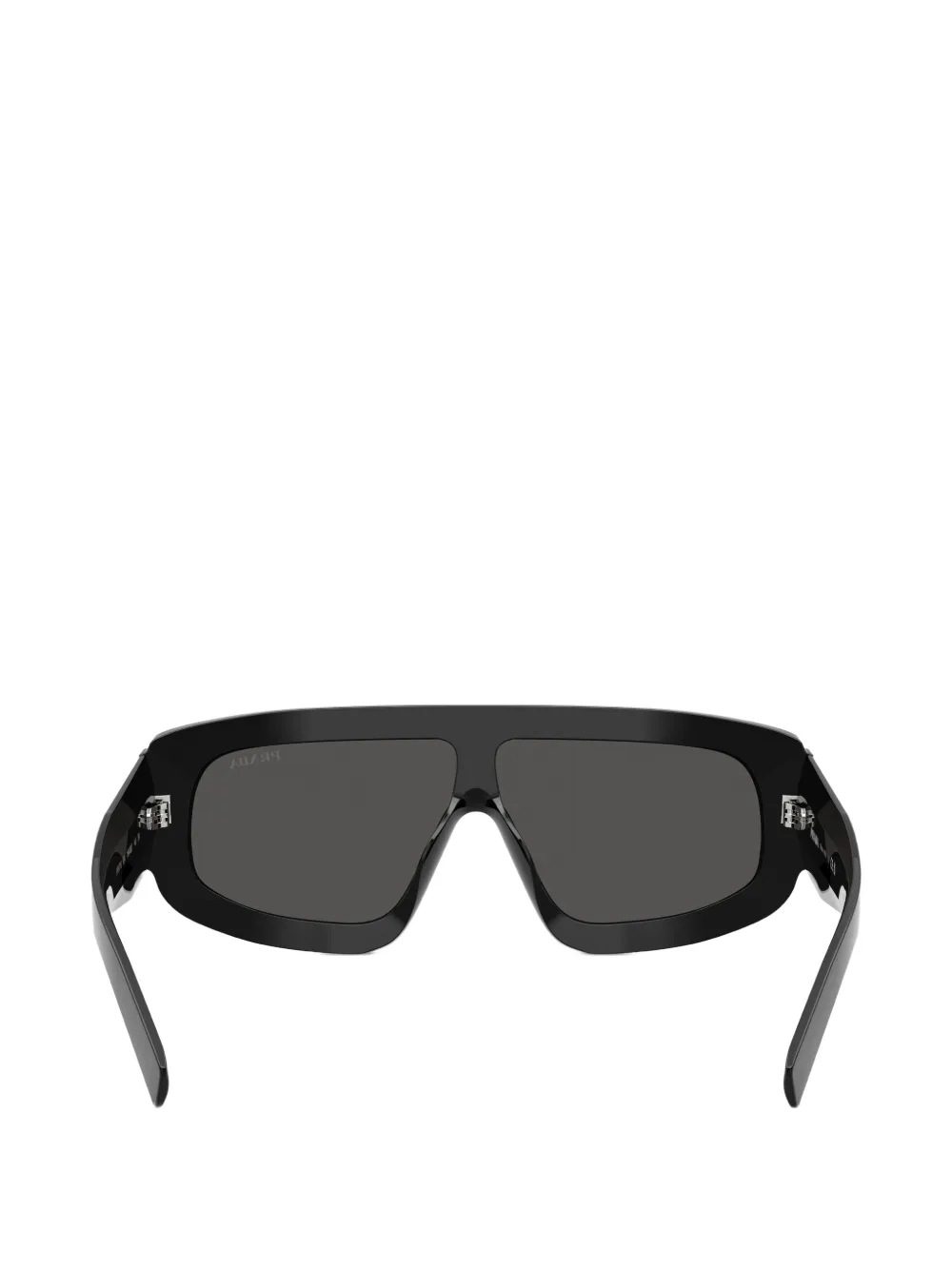 Prada Eyewear Zonnebril met masker montuur Zwart