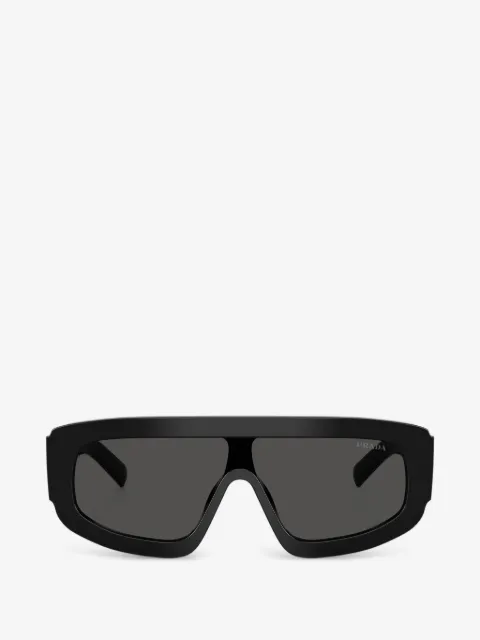 Prada Eyewear logo-plaque rectangle-frame sunglasses