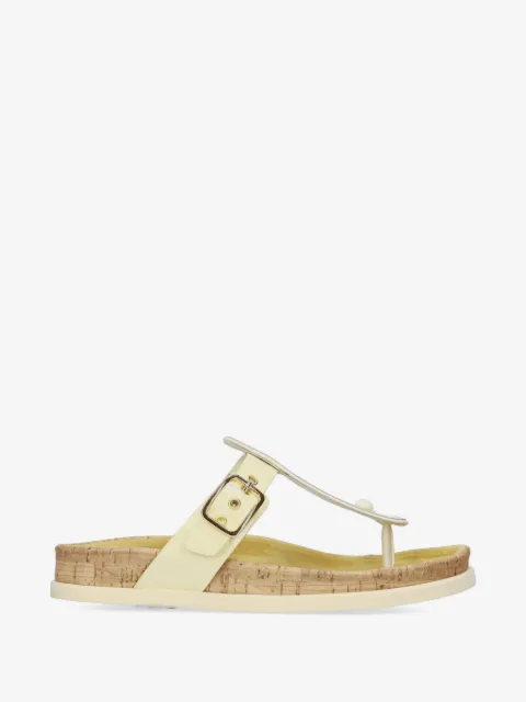 Premiata buckle flat sandals