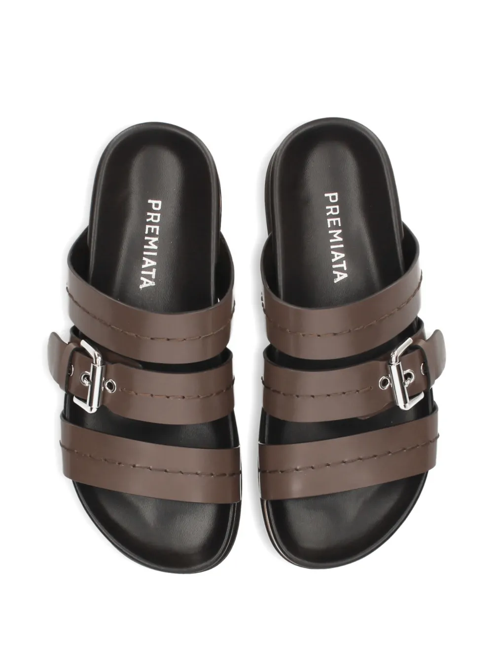 Premiata Sandalen met gesp Bruin