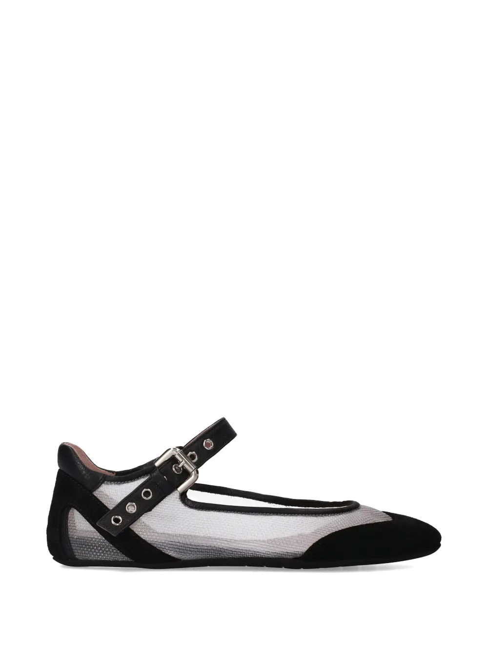 Premiata buckle ballet flats - Nero