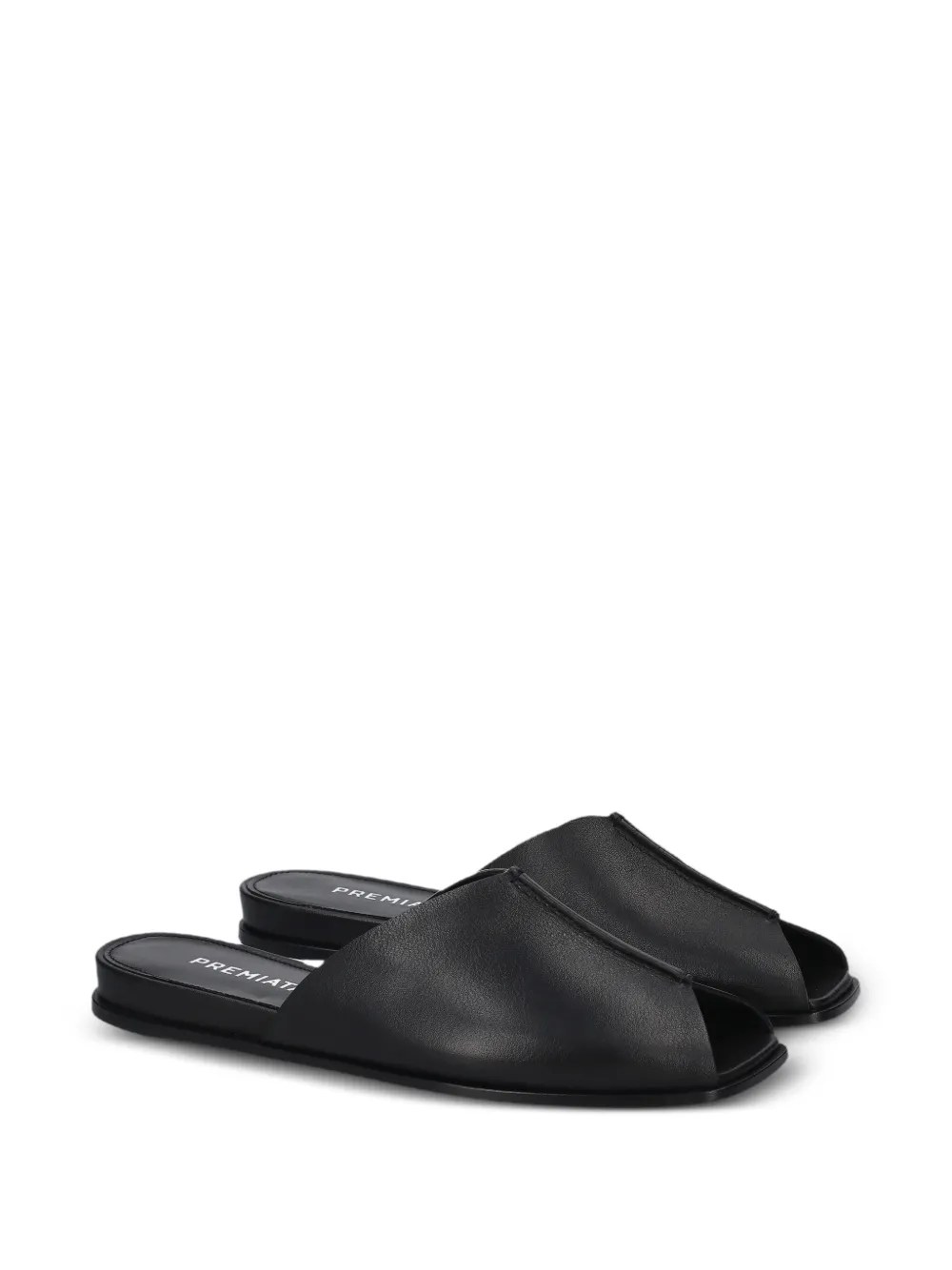  Premiata Mules Con Puntera Abierta - Negro 