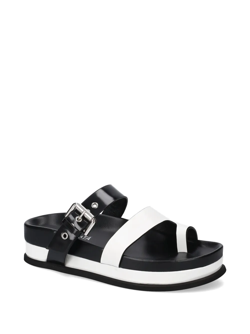 Premiata buckle platform sandals Wit