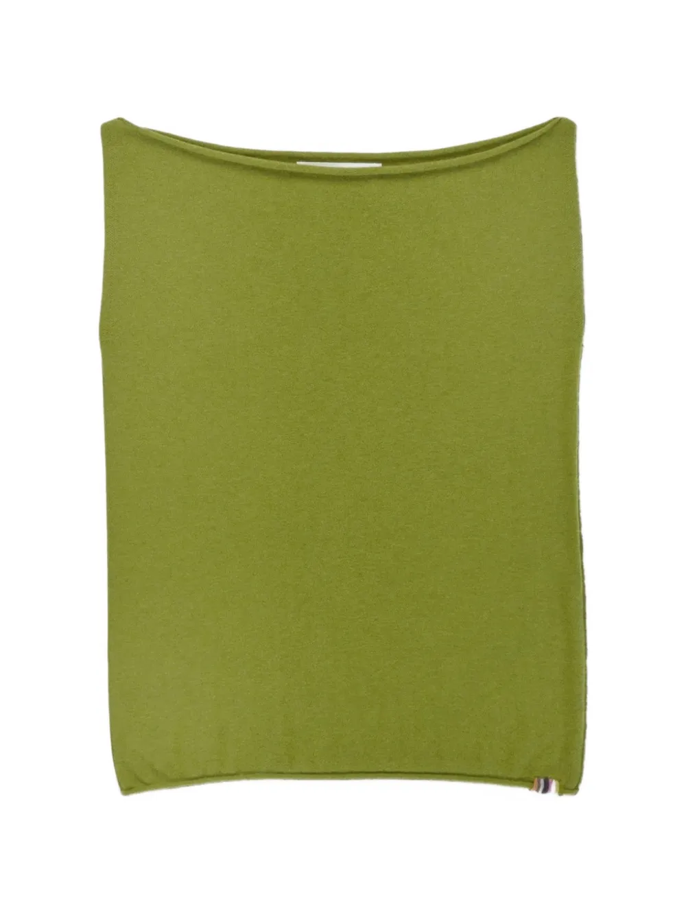 extreme cashmere Breeze boat-neck top - Grün