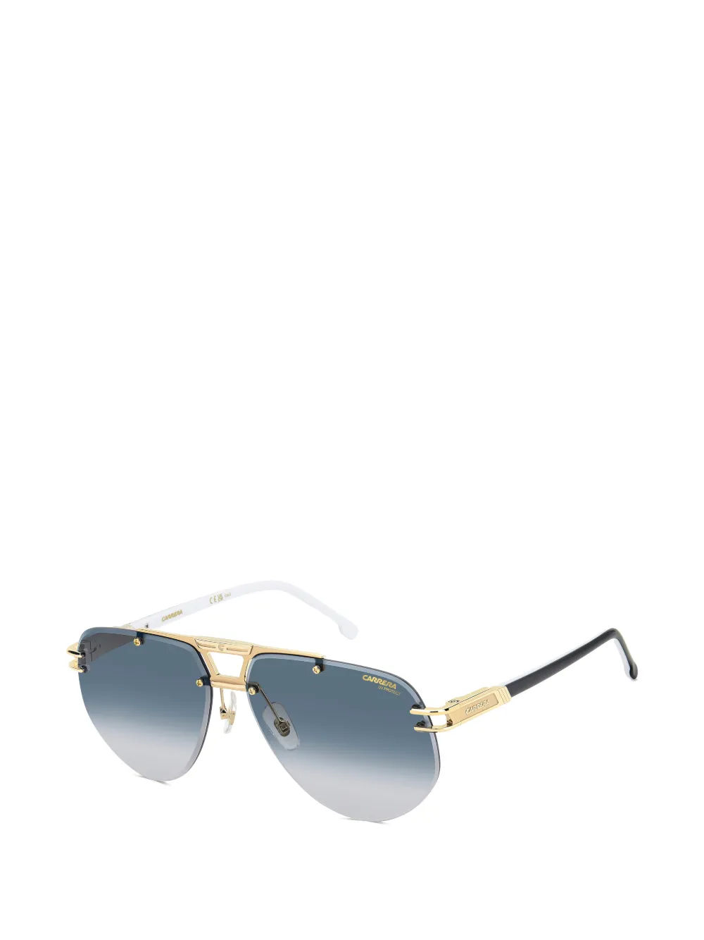Carrera rimless pilot sunglasses - Oro