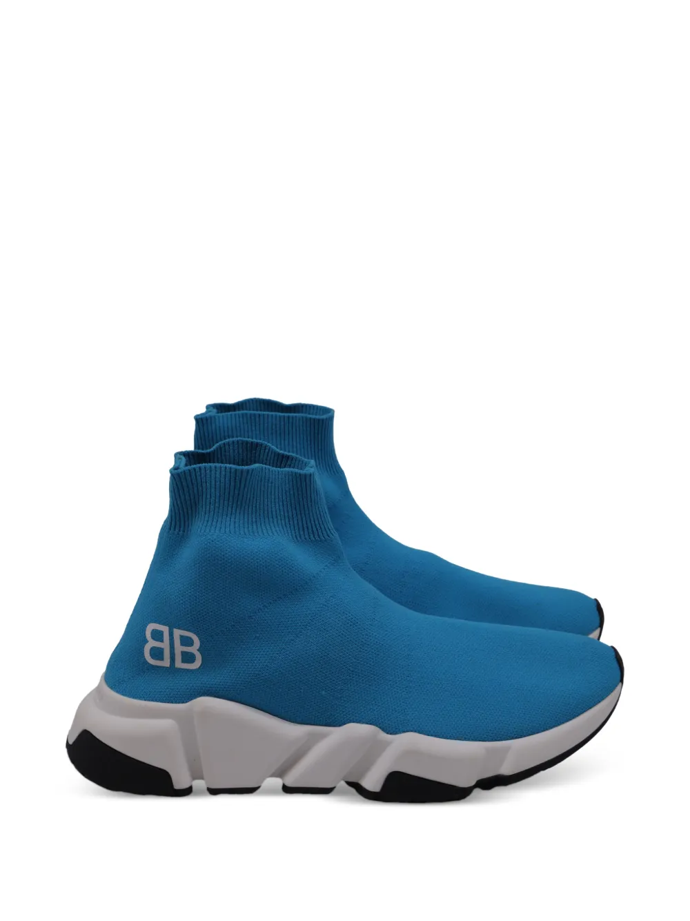 Balenciaga Pre-Owned trainer sock sneakers - Blu