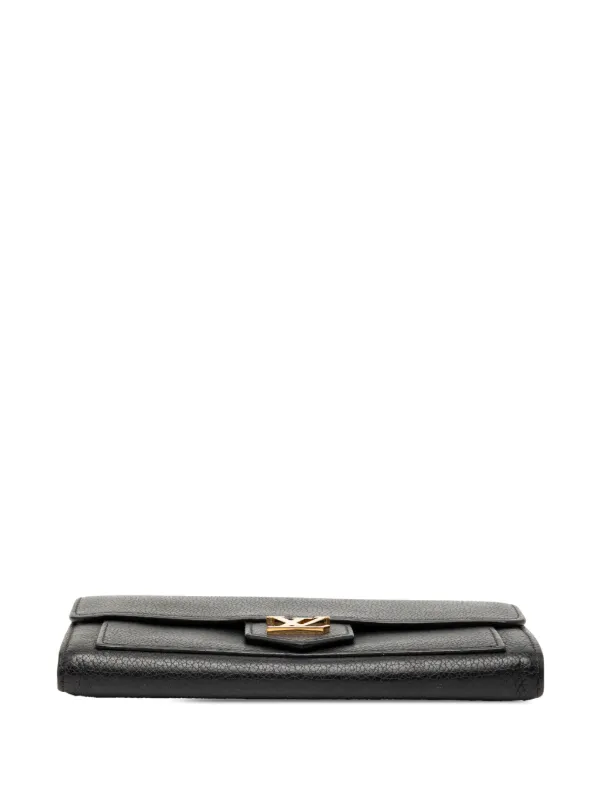 Louis Vuitton Pre-Owned 2015 レザー ロックミー ウォレット 長財布 