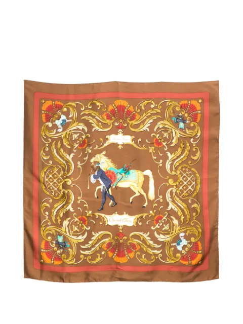 Hermès Pre-Owned 1989 Cheval Turc silk scarf