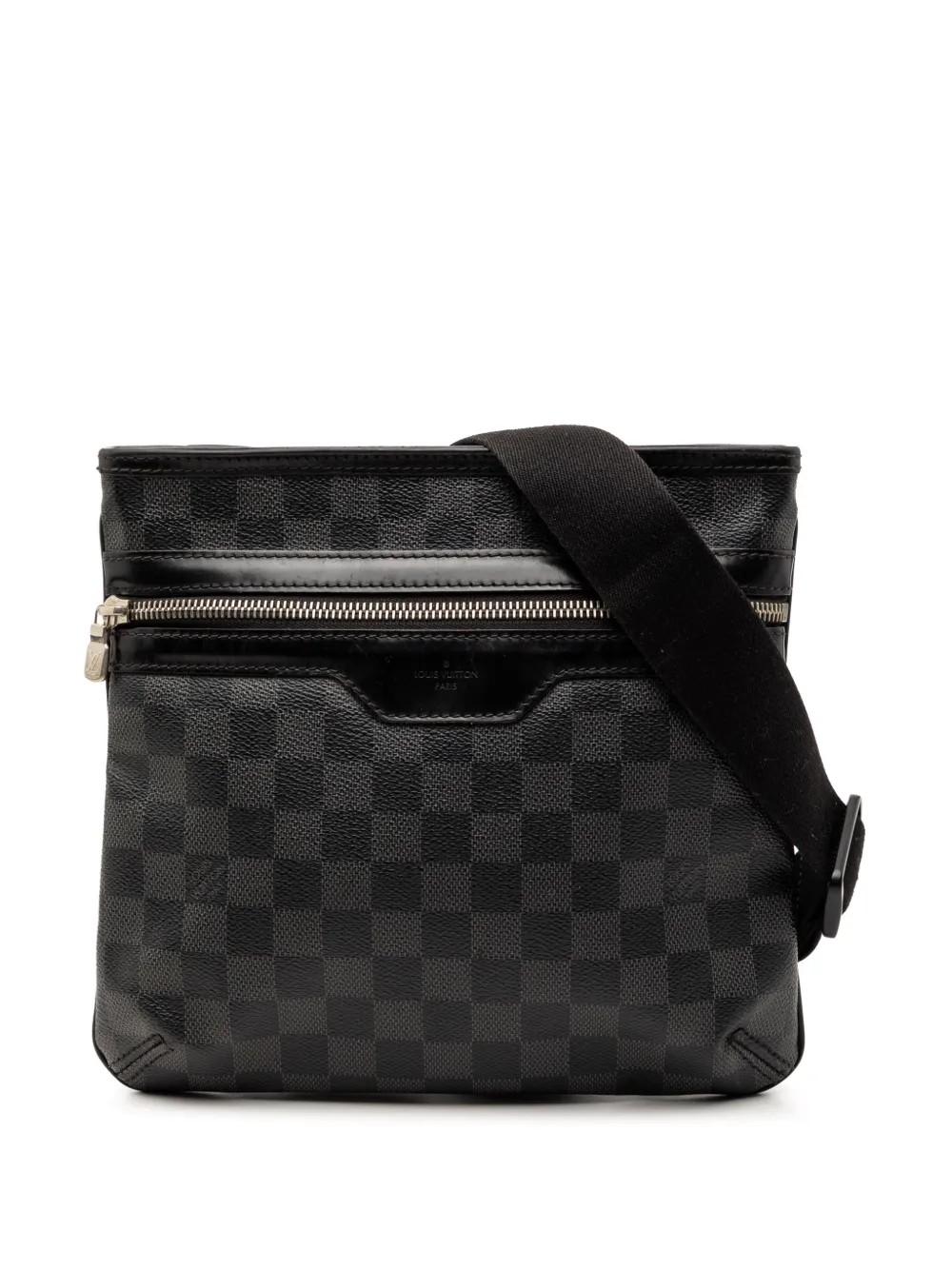 Louis Vuitton Pre-Owned 2012 Damier Graphite Thomas crossbody bag - Nero