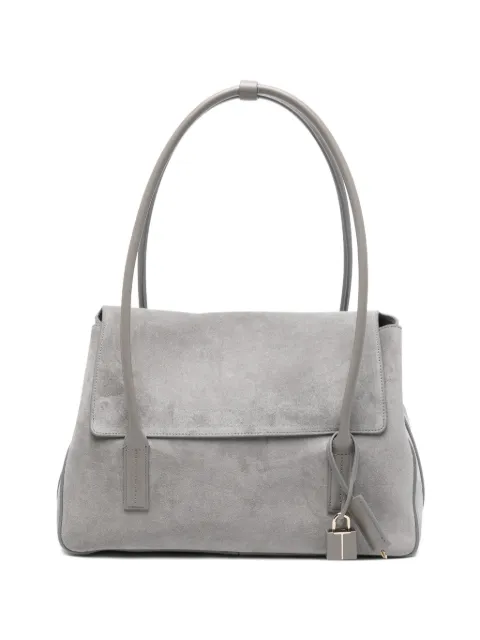 TOM FORD Eclipse padlock suede tote bag