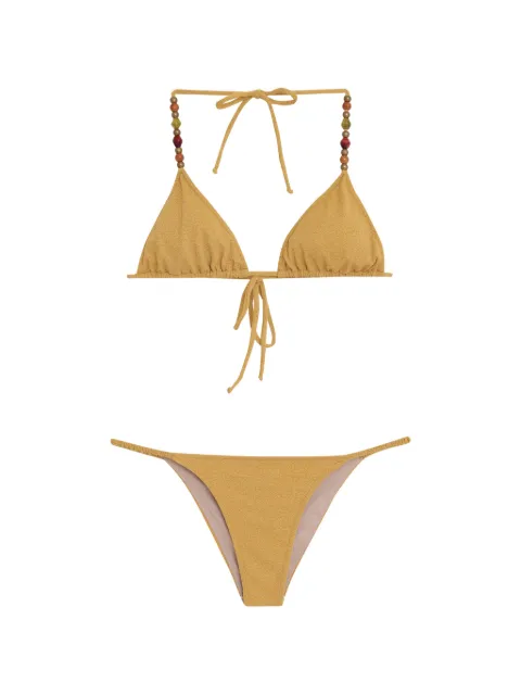 Triya beaded tie bikini