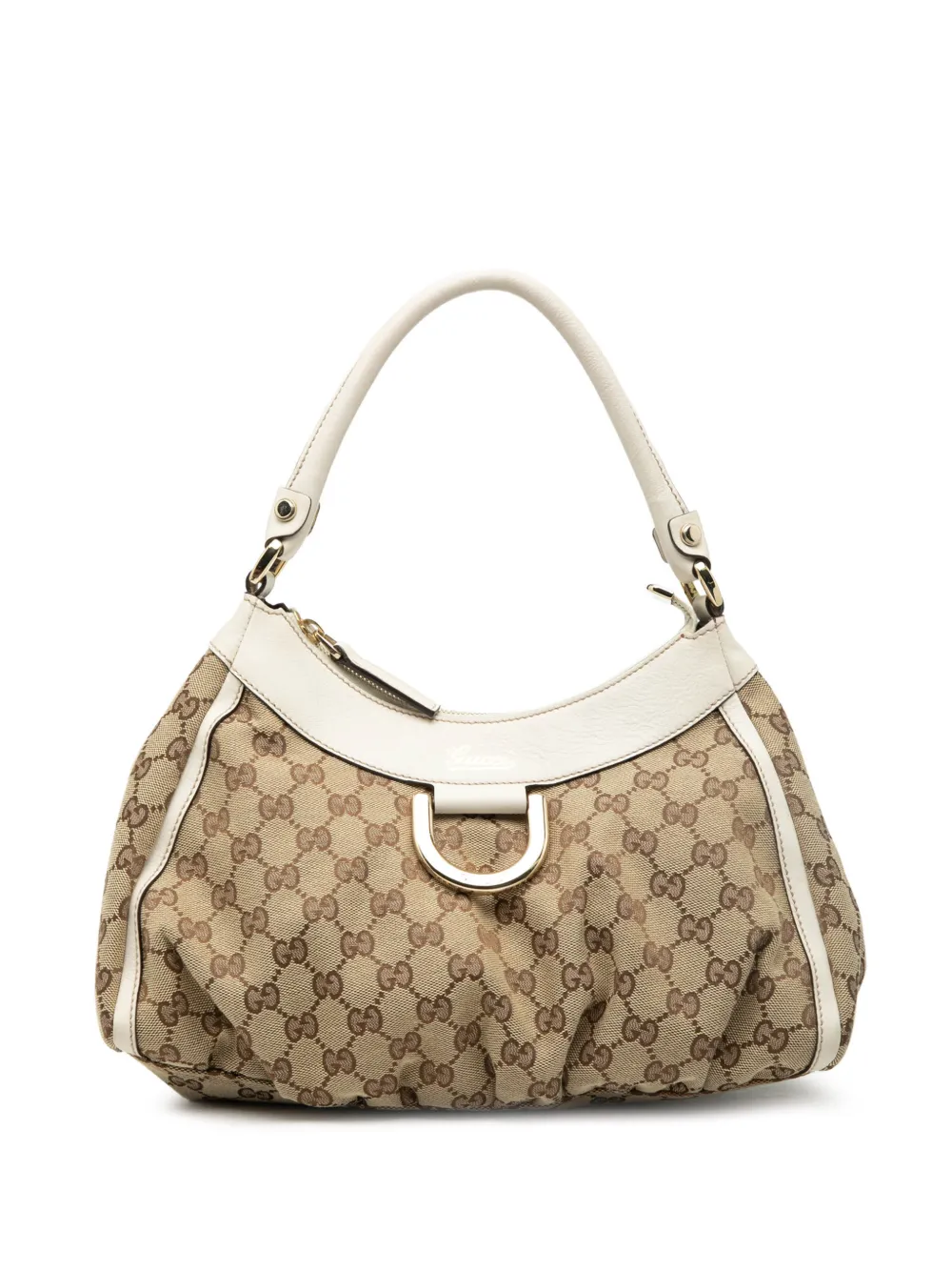 Gucci Pre-Owned 2000-2015 GG Canvas Abbey D Ring handbag - Bianco