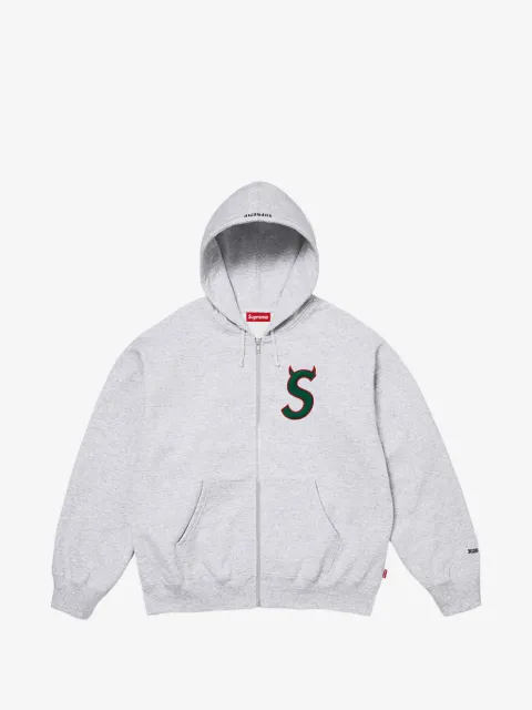 Supreme Devil S zip-up hoodie