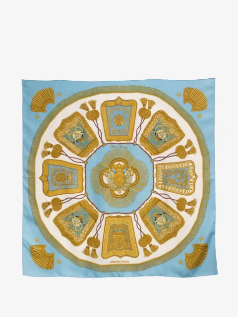 Hermès Pre-Owned 1987 Poste et Cavalerie silk scarf