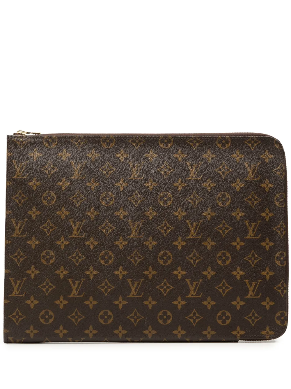 Louis Vuitton Pre-Owned 2013 Monogram Poche Documents Portfolio business bag - Marrone