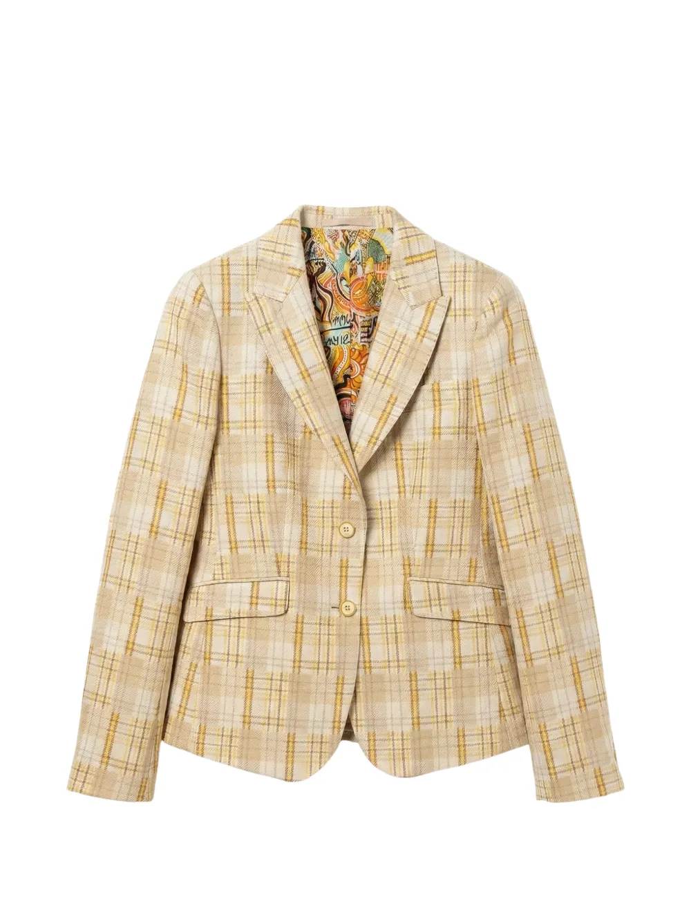 ABSEITS checked blazer - Toni neutri