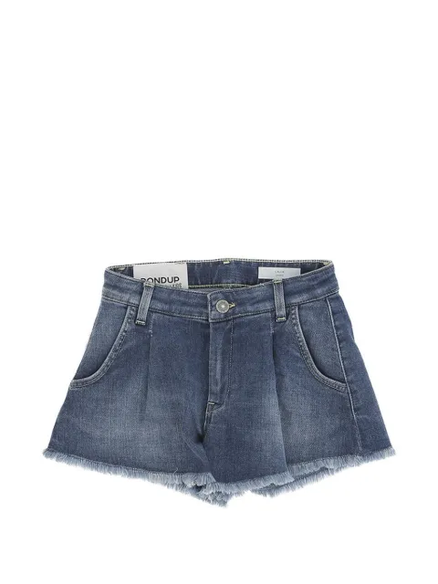 DONDUP KIDS frayed denim shorts