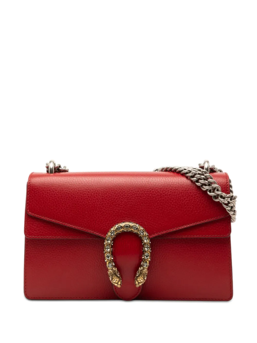 Gucci Pre-Owned 2016-2025 Medium Leather Dionysus shoulder bag - Rosso