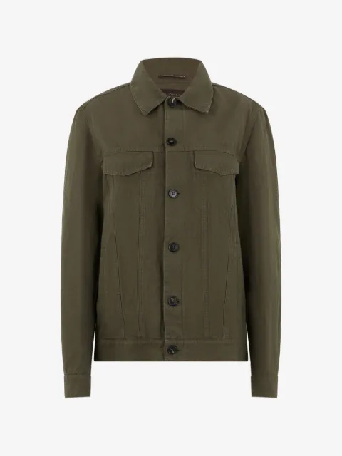slowear button-up denim jacket