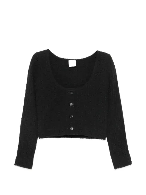 Nanushka Jylan cropped textured top