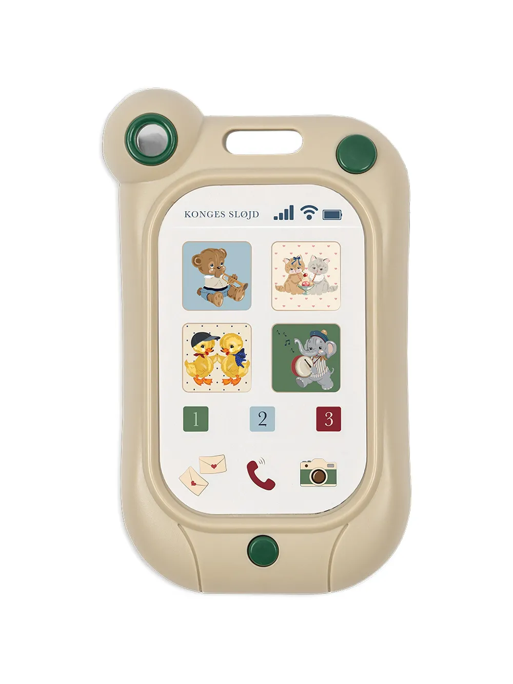 Konges Sløjd My First Phone toy - Toni neutri