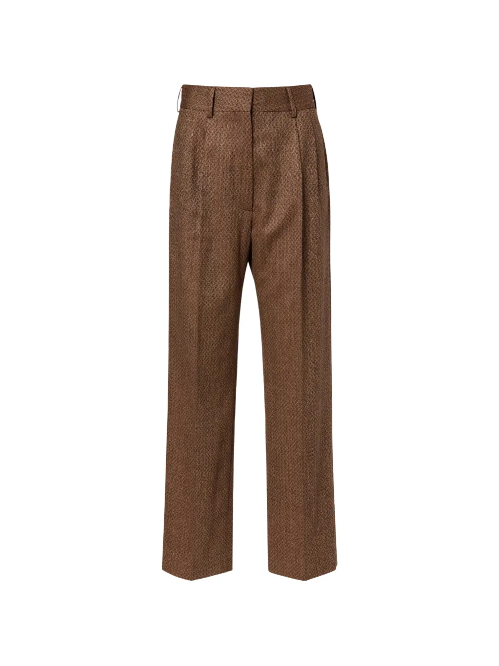 Blazé Milano Pantaloni sartoriali con pieghe - Marrone