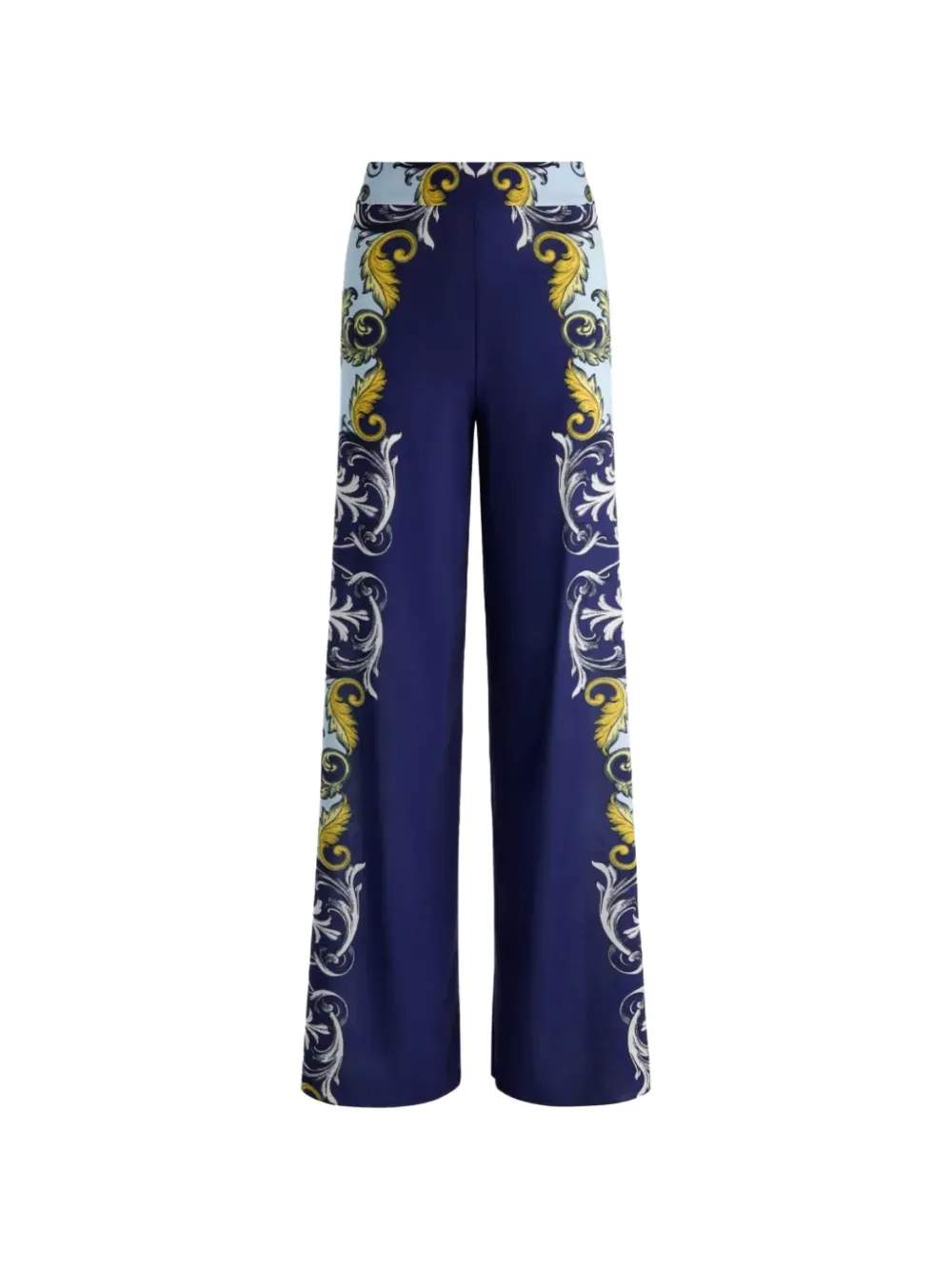 alice + olivia Athena wide-leg trousers - Blu