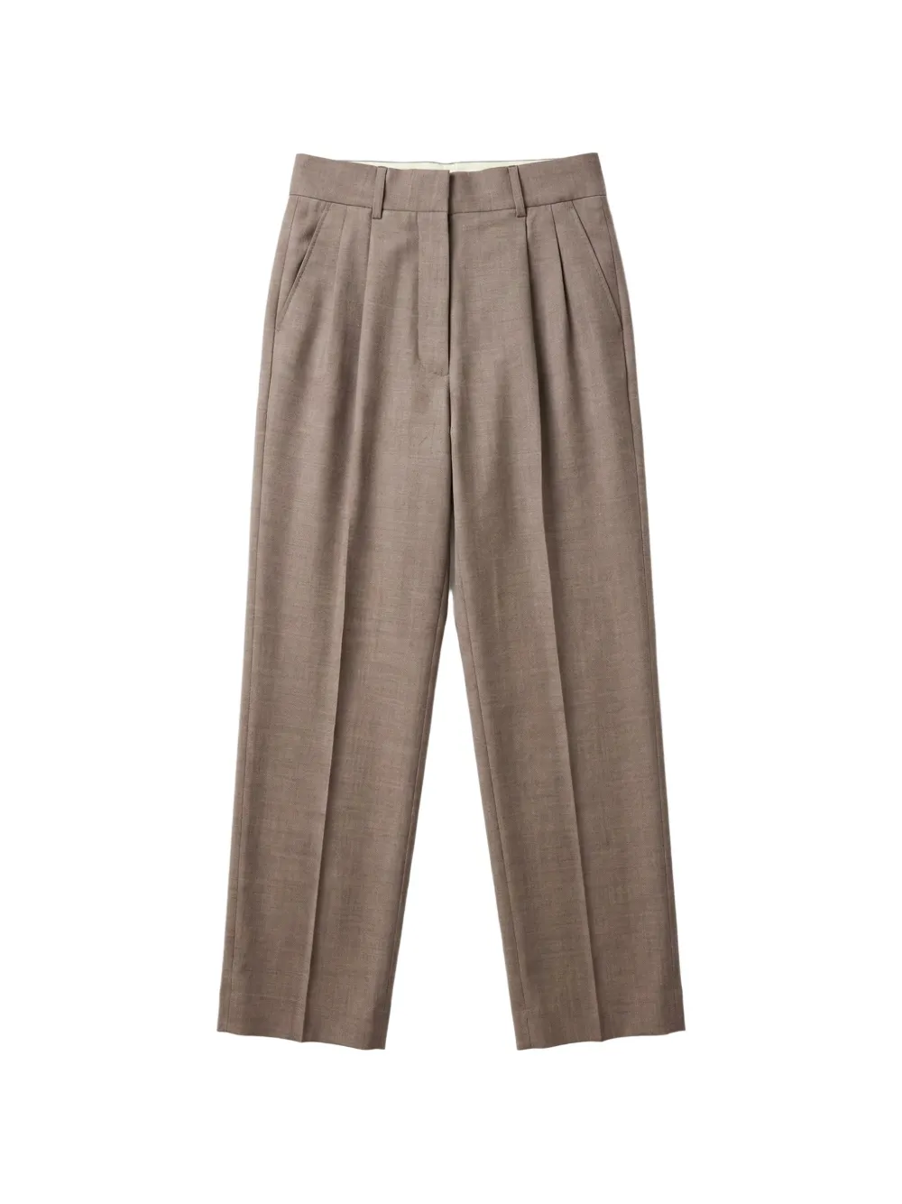 Blazé Milano pleated trousers - Toni neutri