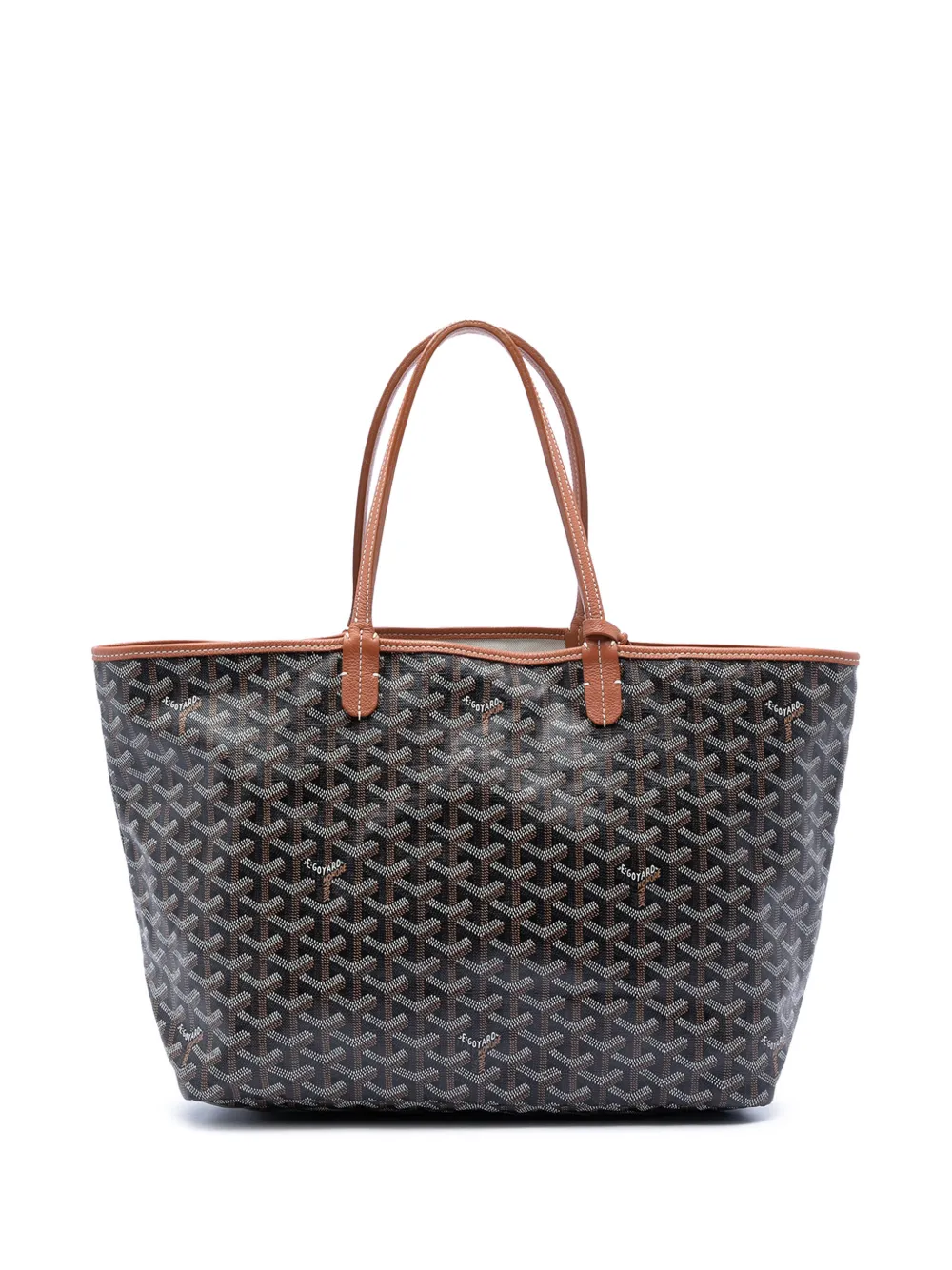 Goyard Pre-Owned 2021 Goyardine Saint Louis PM tote bag - Nero