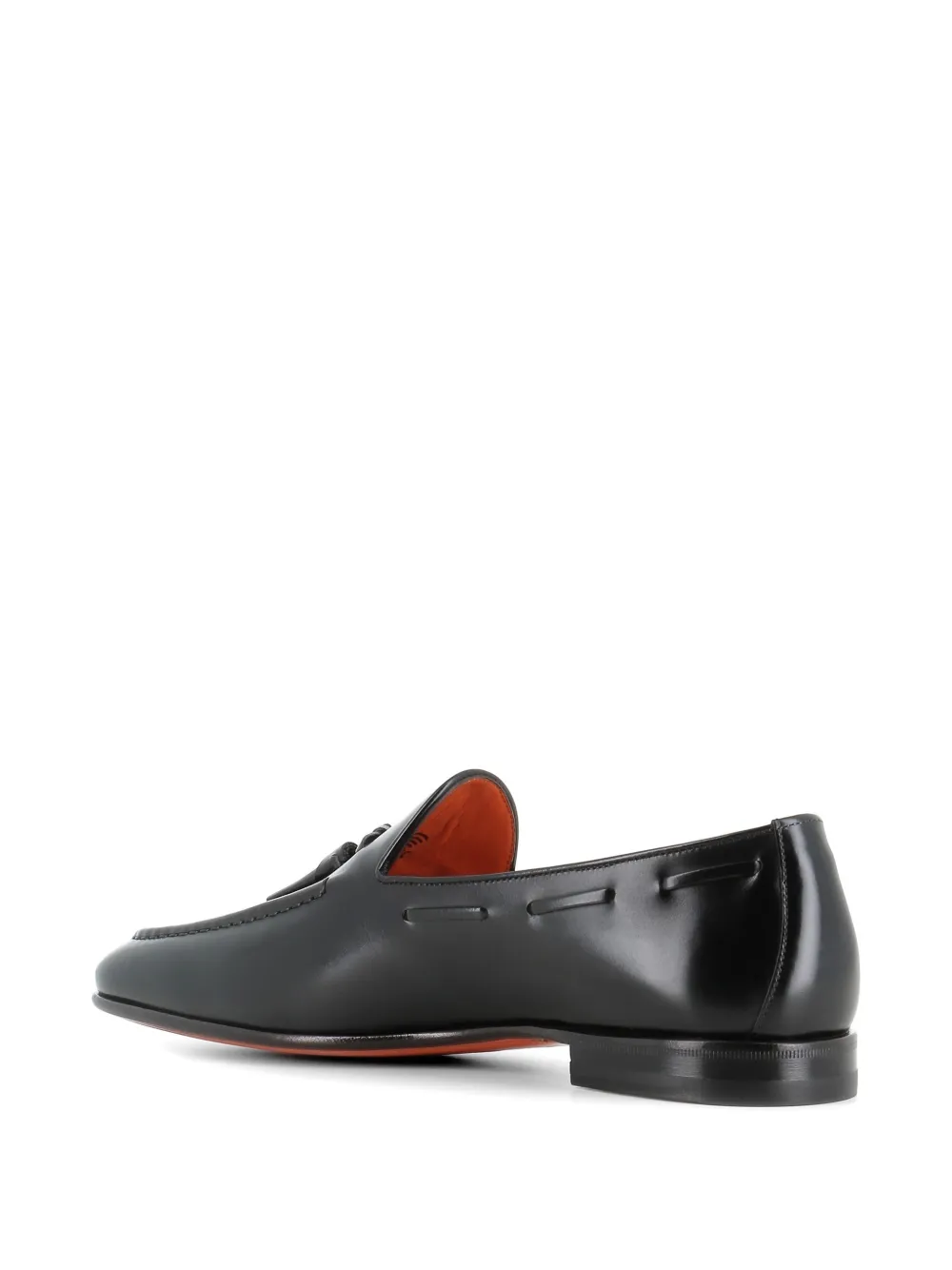 Santoni tassel loafers Zwart