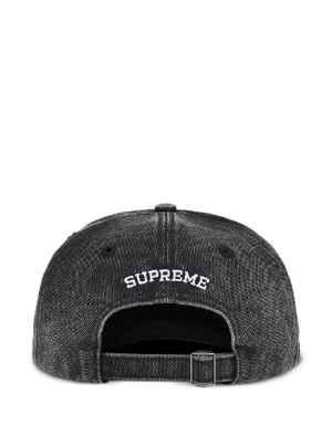 Supreme bandana-jacquard Denim Cap | Blue | FARFETCH