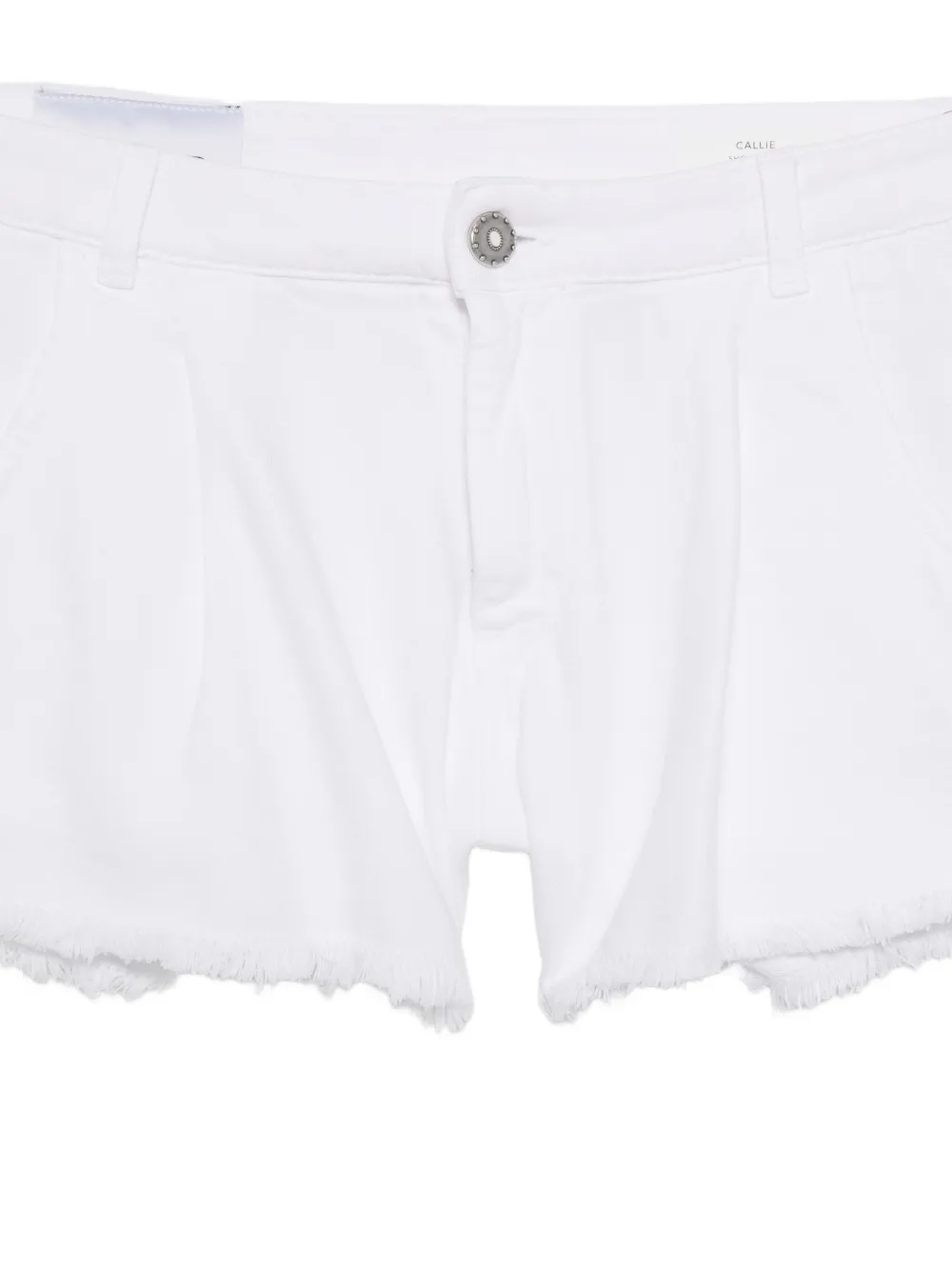  Dondup Kids Frayed Shorts - Blanco 