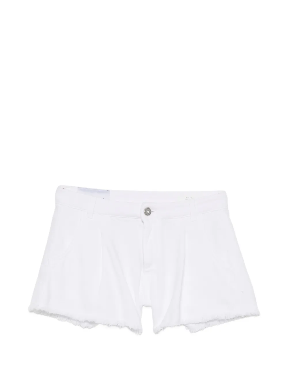 DONDUP KIDS frayed shorts - Bianco