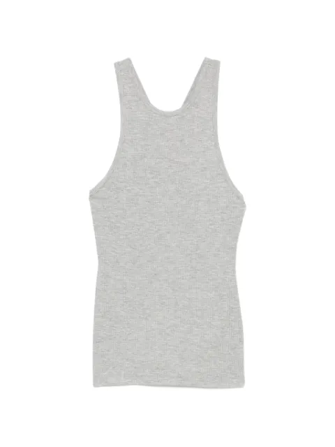Nanushka camiseta Raisie con tejido de canalé